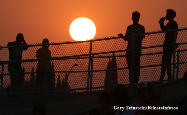Majestic sunset sets the stage for Tiger gridiron win over visiting Chowchilla High
